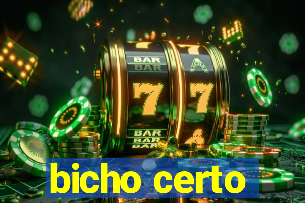 bicho certo